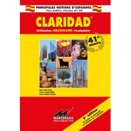 Claridad - Livre de base - Méthode d'apprentissage Espagnol