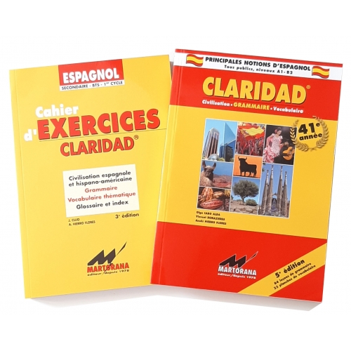 Claridad - Livre de base + Cahier d'excercices