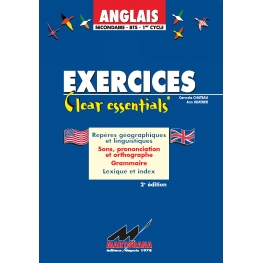 Clear Essentials - Exercices - Apprentissage de l'anglais