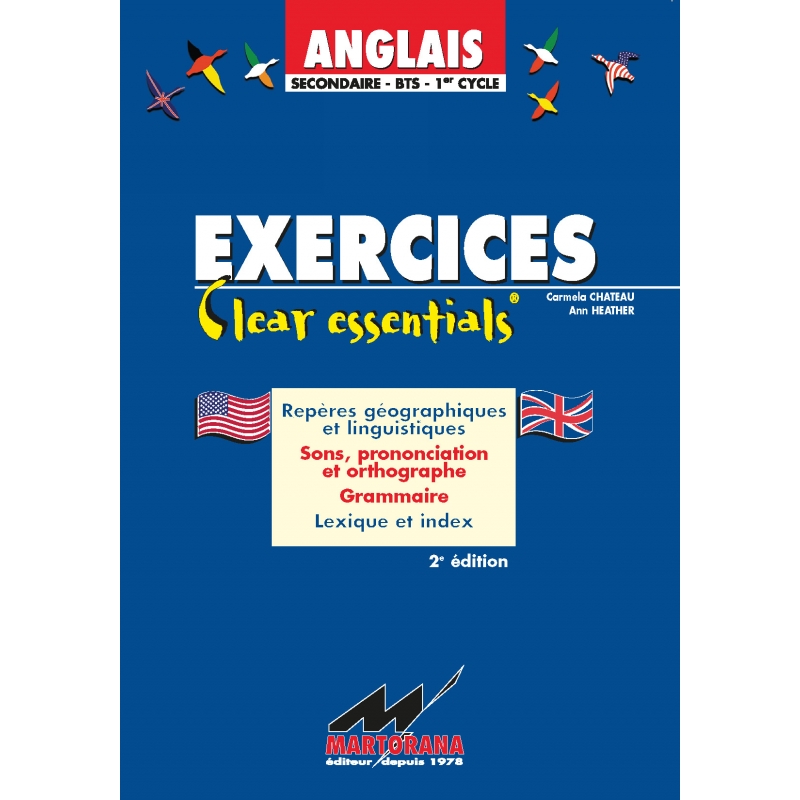 Clear Essentials - Exercices - Apprentissage de l'anglais